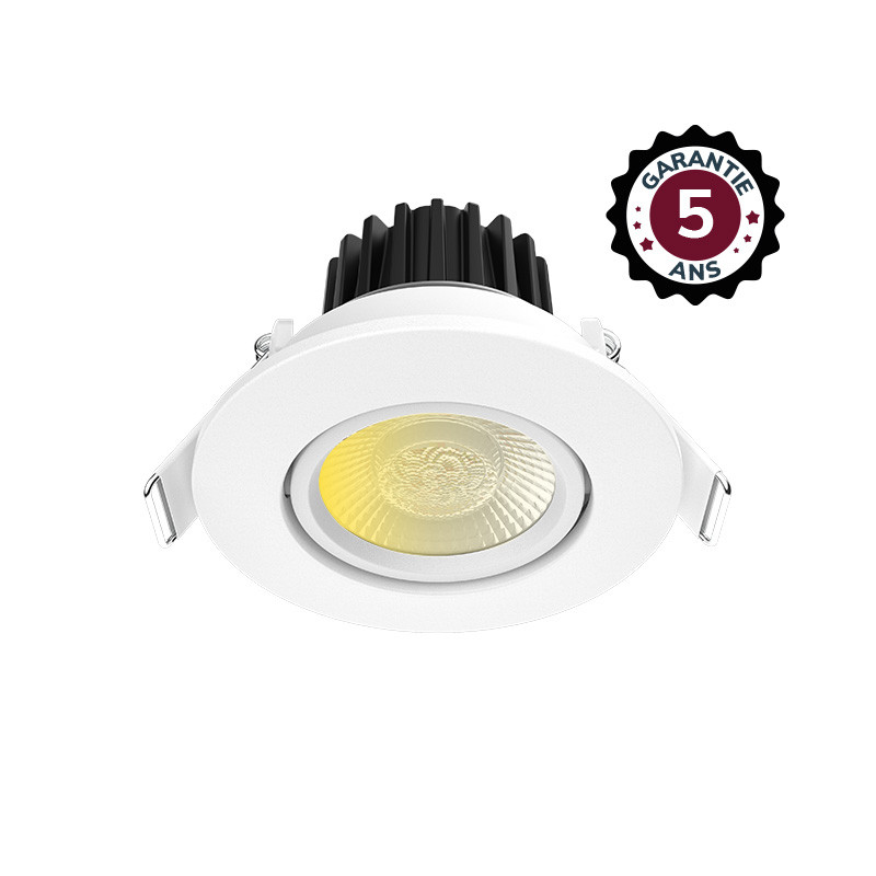 SPOT LED 8W CCT 2700/3000/4000K TILTABLE DIMMABLE - 5 YEAR WARRANTY