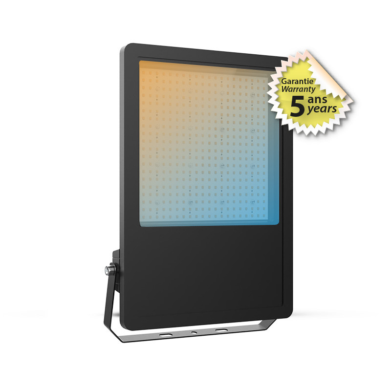 LED FLOODLIGHT BLACK 200W CCT IP65 LUMOS PRO - 5 YEAR WARRANTY