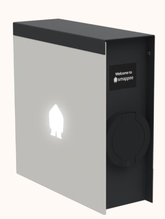 SMAPPEE V4 EV WALL WIT 22kW SOCKET AFIR