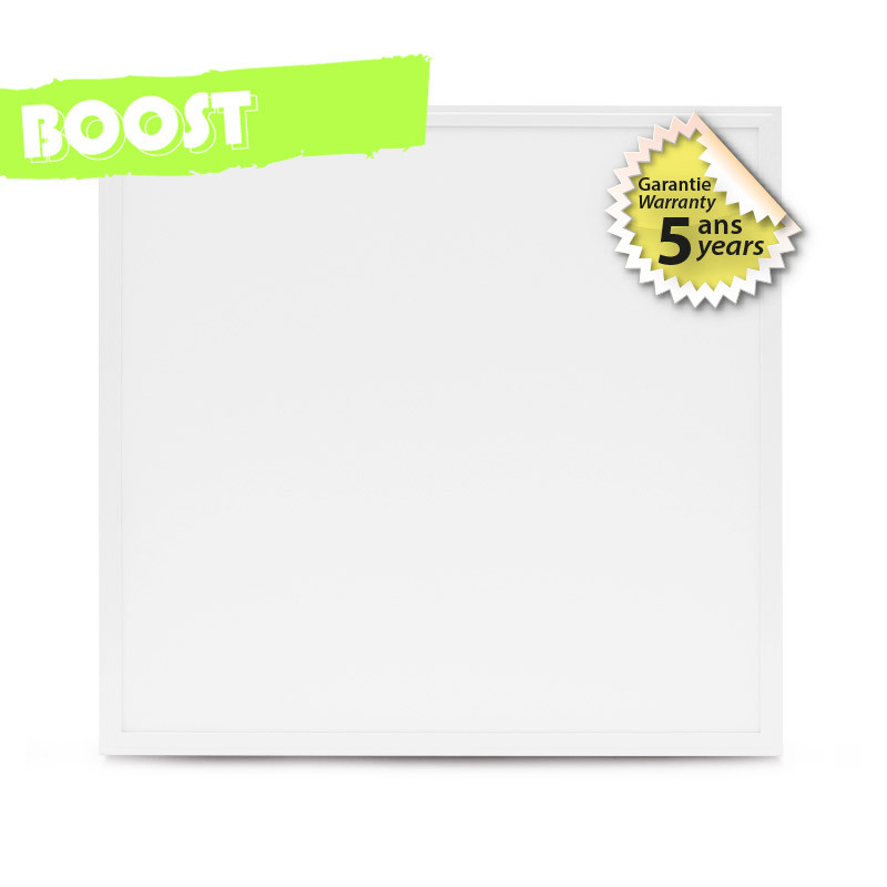 Plafonnier LED Blanc 595x595 28W 4000K ENEC - GARANTIE 5 ANS