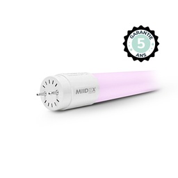 [75962] Tube LED T8 Rose 18W 1200 mm