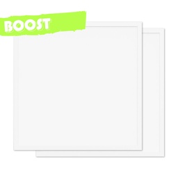 [77725] Plafonnier LED Blanc Backlit 595x595 36W 4000K (pack de 2)