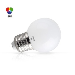 [76151] LED lamp E27 RGB 1W