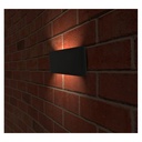 WALL LAMP 10W GREY RECTANGULAR 4000K 