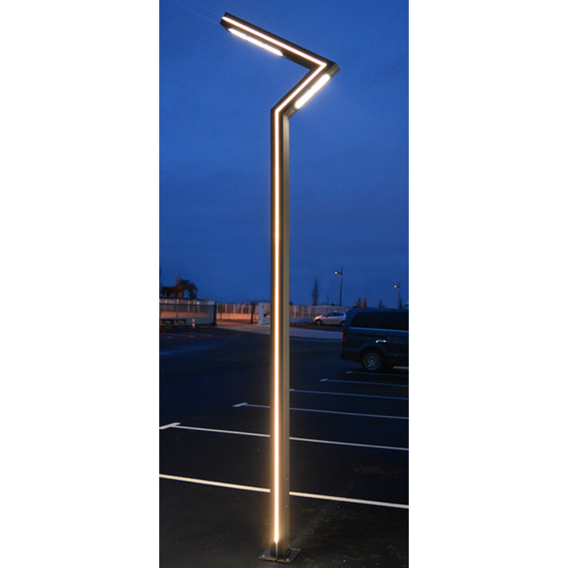 Straatverlichting LED 50W 4000K 3,5m Grijs Anthracite