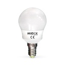 LED lamp E14 Bulb P45 6W 3000K Blister x 3