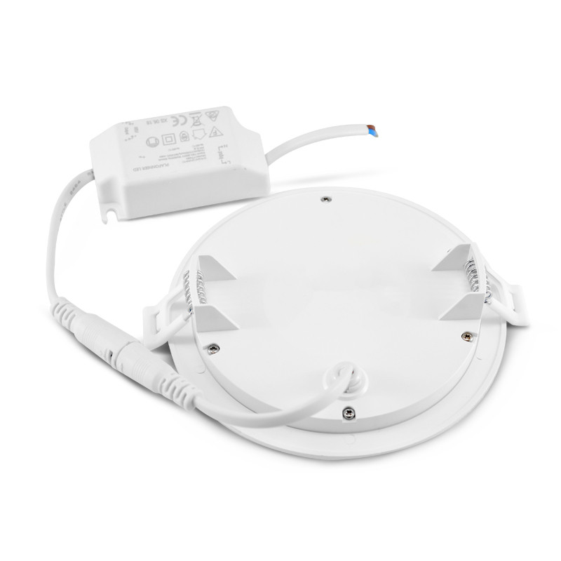 Plafond armatuur Wit Ø128 6W 4000K