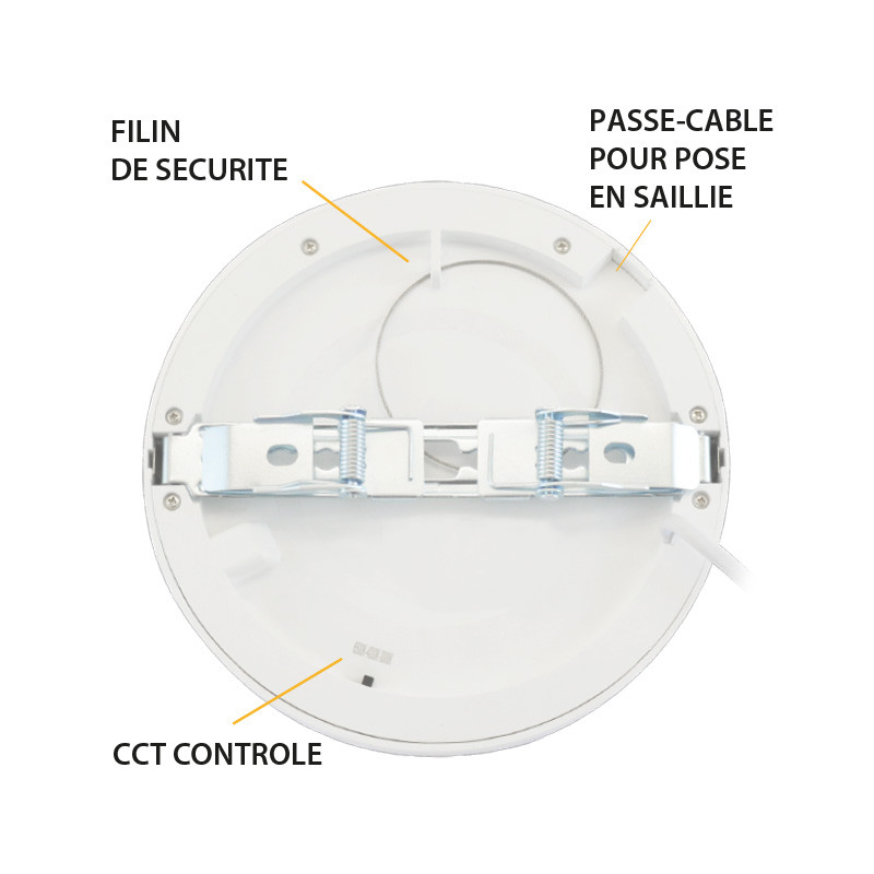 Plafond armatuur Wit Ø170 12W CCT