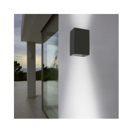 WALL LAMP-GREY-GU10