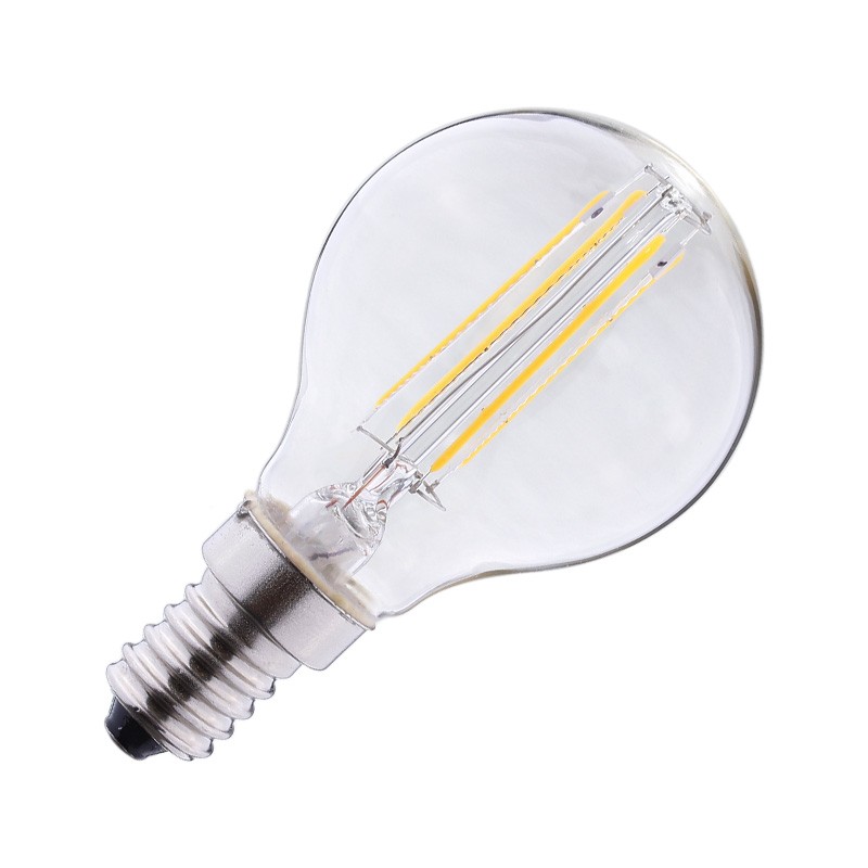 LED lamp E14 Filament P45 3W 2700K Blister x 2
