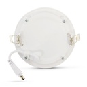 ROUND PANEL-LED-120MM-6W-4000K-WHITE 