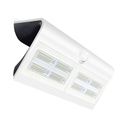 SOLAR LED-WALL-6.8W-SENSOR-WHITE