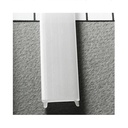 Diffuser Clip Profiel 17.6mm Wit 1m voor LED strip