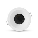 Support plafond BBC Rond Wit Lage luminantie met snelverbinding Ø90 mm