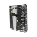 LED-Schijnwerper Op zonne-energie + Detector 10W 4000K IP44 + USB oplader