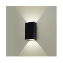 WALL MOUNT LED 2X5W 3000K RECTANGULAR ANTHRACITE 