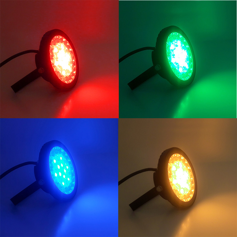 FLOODLIGHT LED 9W RGB + WHITE