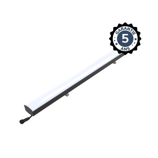 [749712] Linéaire LED dépoli Noir 100W 3m Garantie 5 ans