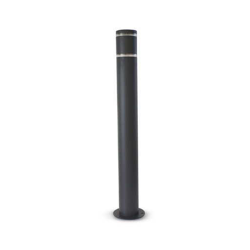[70820] Potelet E27 Gris Anthracite Rond IP44