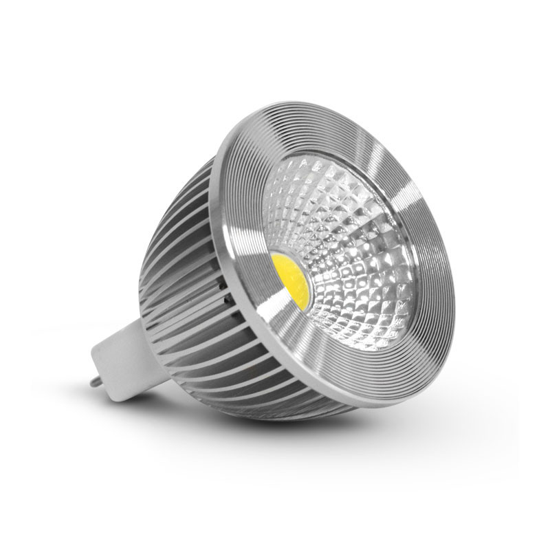 LED lamp GU5.3 Spot 6W Dimbaar 4000K Aluminium 75°