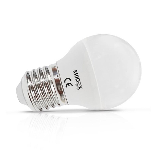 [748611] Ampoule LED E27 Bulb G45 5W 3000K