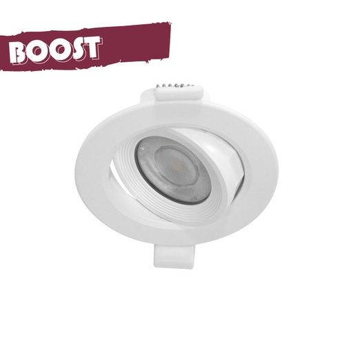 [100165] SPOT LED INCLINABLE SMD 10W 3000K DIMMABLE BLANC 
