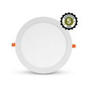 INBOUW-LED-ROND-WIT-Ø300-24W-4000K- 5 JAAR GARANTIE