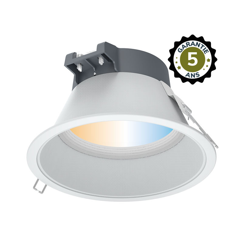 Downlight LED MIRA White round  Ø217mm 30W CCT - 5 YEAR WARRANTY