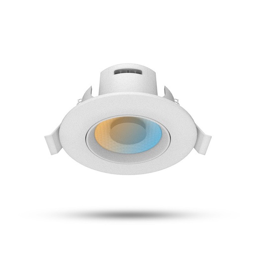 [100085] DOWNLIGHT-SPOT-7W-CCT 3000K/4000K/6500K-KANTELBAAR-WIT