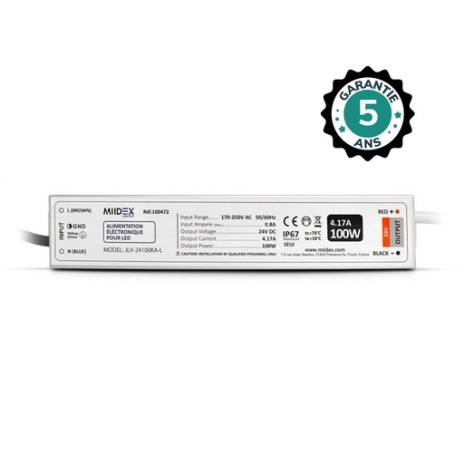 [100472] STRIP-DRIVER-24V-100W