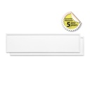 Plafonnier LED Blanc Backlit 1195x295 36W 4000K - DALI/PUSH - GARANTIE 5 ANS (pack de 2 )