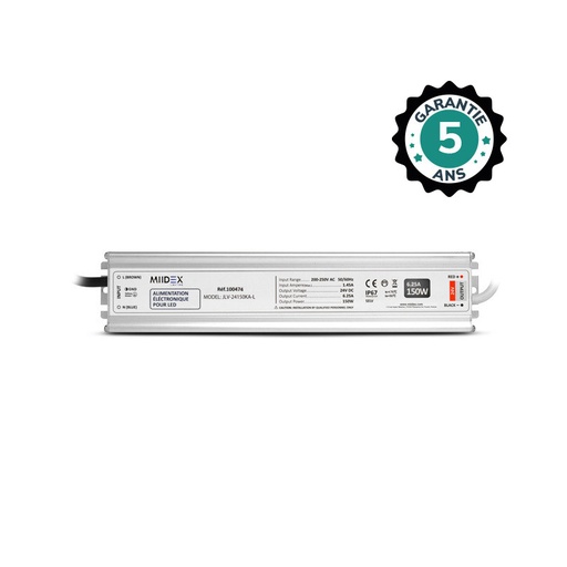 [100474] Voeding voor LED 150W 24V DC