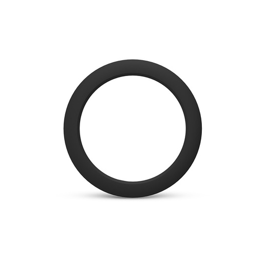 [100674] Zwarte ring - plat - voor CYNIUS 21-24W