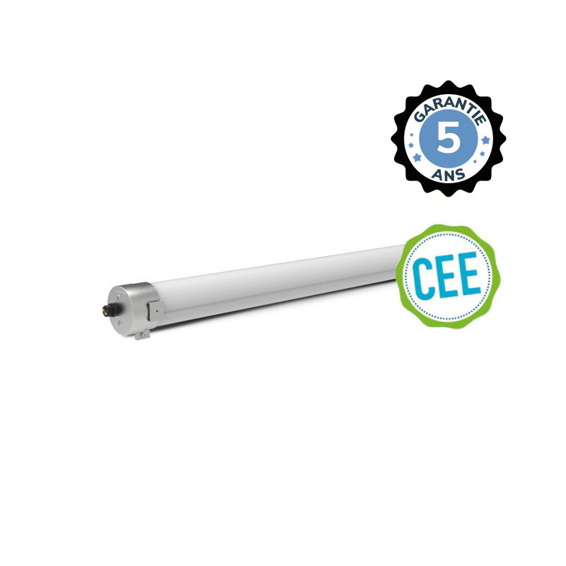 Tubulaire LED Intégrées Opale Traversant 35W 5250LM 4000K Dimmable DALI 2 - Garantie 5 ans