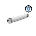 Tubulaire LED Intégrées + Détecteur HF Opale Traversant 17W 2465 lm 3000K - Garantie 5 ans