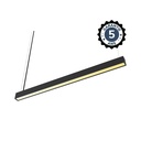 LINEAIRE LED PRISMATISCH ZWART 1200MM CCT 36W DALI2 DIMBAAR - PROLINE - 5 JAAR GARANTIE