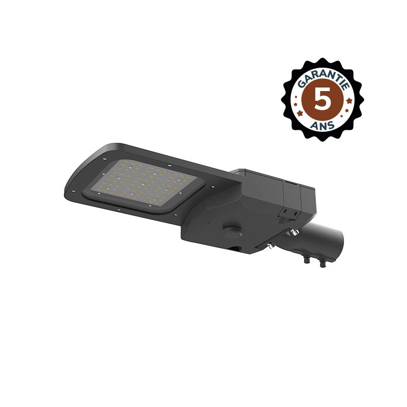Tête de lampadaire multi-puissance 30-60-80W 3000K Dimmable - Garantie 5 ans