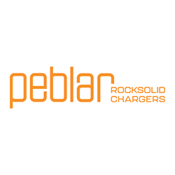PEBLAR DUAL CHARGING STATION WITH QR PAYMENT FRONT