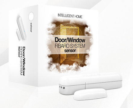 DOMFIBDOORWINDOWSENSOR - Fibaro Door/Window sensor white