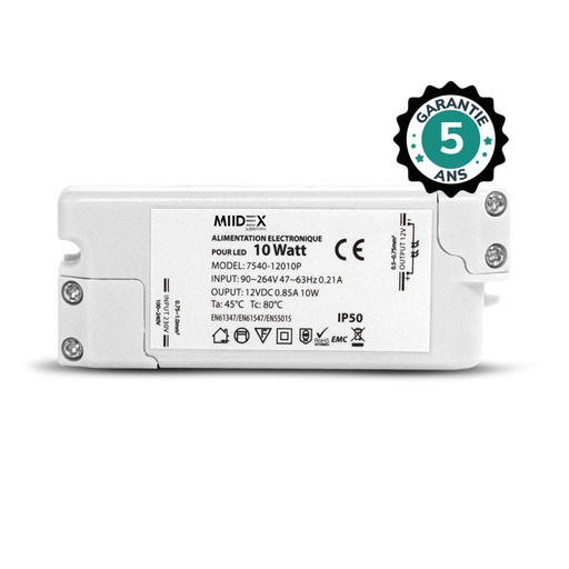 [7540] Voeding voor LED 10W 12V DC