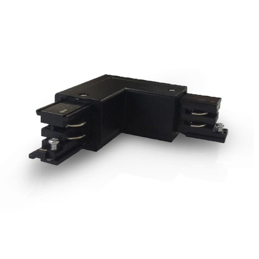 [8243] NDRD Connecteur Triphase Coude L Circuit Intérieur Droit Noir