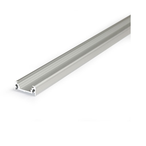 [9831] Profile Plat Aluminium Anodisé 2m pour bandeaux LED