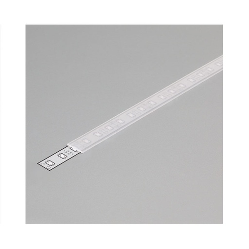 [9846] Diffuseur Profile 10.2mm Dépoli 2m pour bandeaux LED