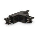 SPOT ON RAIL-T-CONNECTOR - CIRCUIT BUITENKANT - LINKS - ZWART