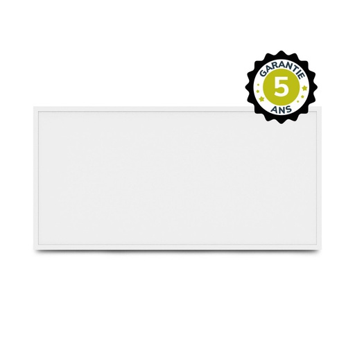[77607] Plafonnier LED Blanc 595x1195 60W 4000K ENEC Garantie 5 ans (A commander par multiples de 2)