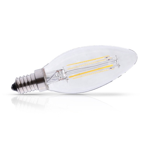 [71302] Ampoule LED E14 Filament Flamme 4W 490 LM Dimmable 2700K