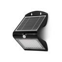 SOLAR LED-WALL-3,2W-SENSOR-BLACK