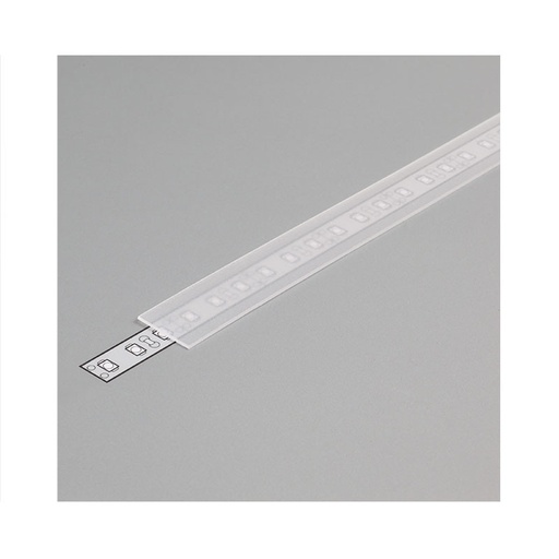 [9851] Diffuseur Profile 15.4mm Dépoli 1m pour bandeaux LED