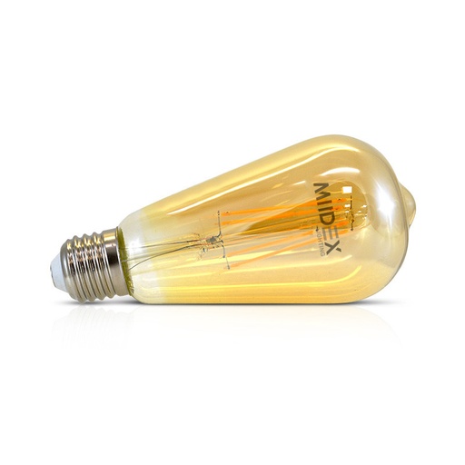 [7159] Ampoule LED E27 ST64 Filament 8W 2700K