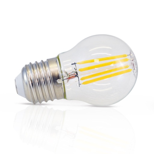 [71381] Ampoule LED E27 G45 Filament 4W Dimmable 2700K